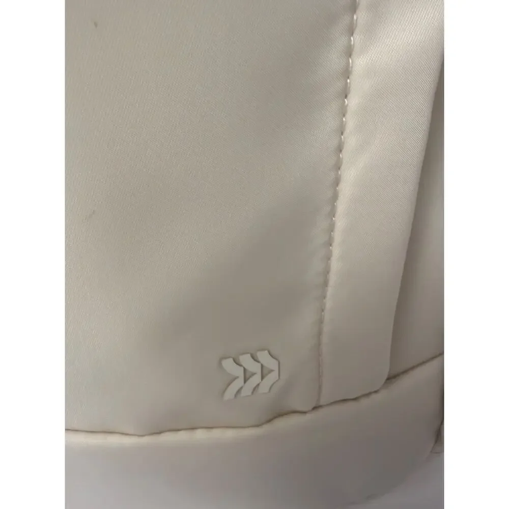 All in Motion Backpack Cream Lifestyle Bag School Travel Casual 17.5” NWT
